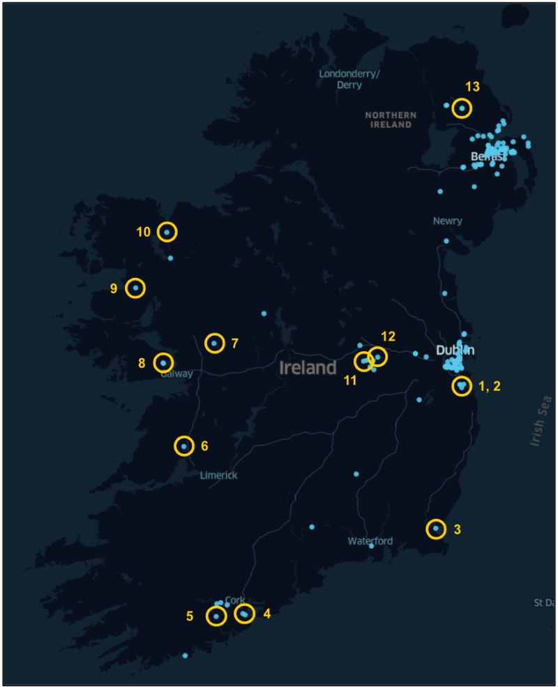 Cycling Ireland Members Insights Series: Close Pass Hotspots Across Ireland 