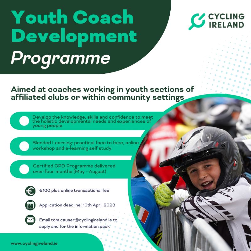 2023 Youth Coach Development Programme – Pilot Initiative 